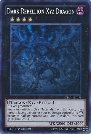 Dark Rebellion Xyz Dragon [1st Edition Ghost Rare] NECH-EN053