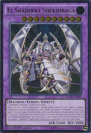 El Shaddoll Shekhinaga [Ultimate Rare 1st Edition] NECH-EN049