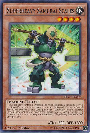 Superheavy Samurai Scales [1st Edition] NECH-EN009
