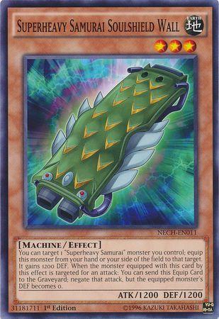 Superheavy Samurai Soulshield Wall [1st Edition] NECH-EN011