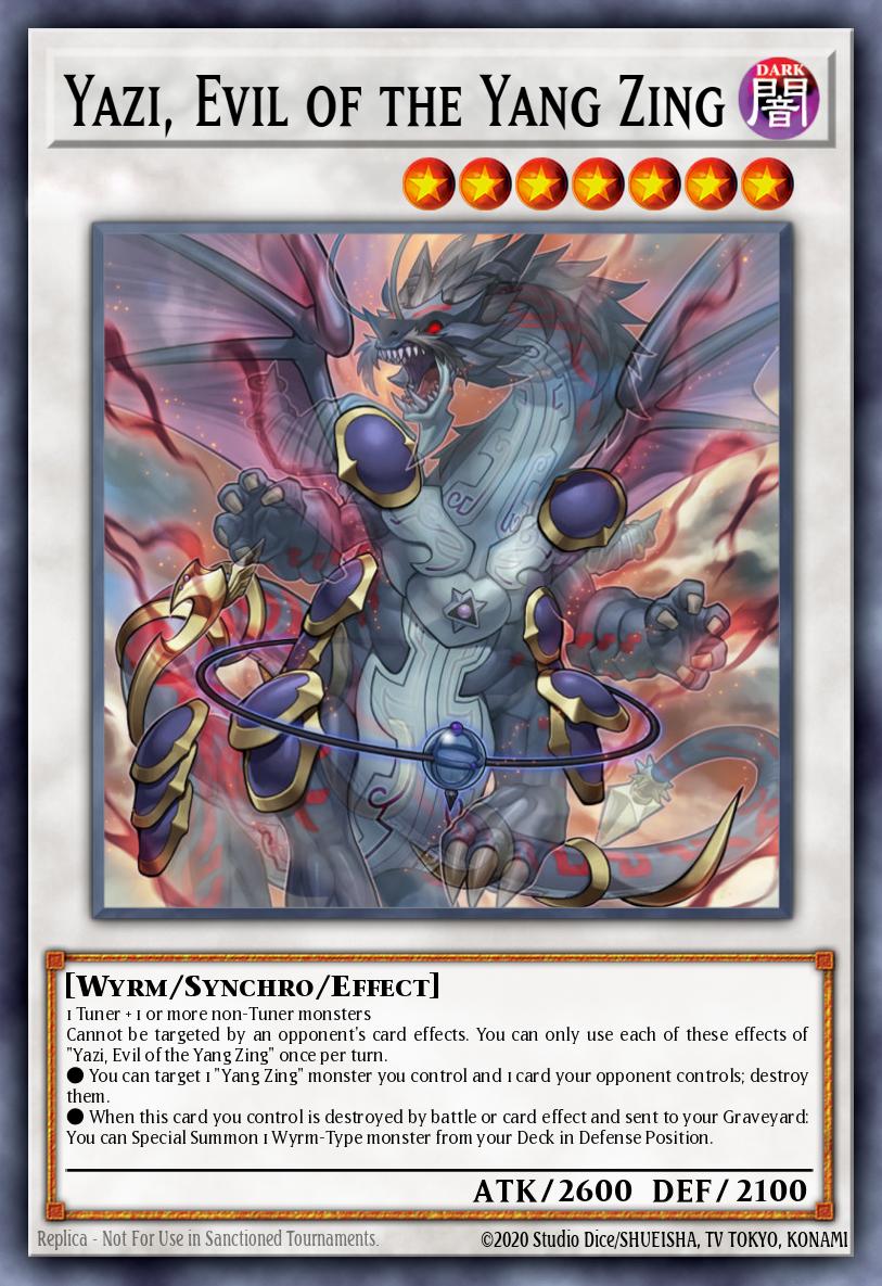 Yazi, Evil of the Yang Zing [Ultimate Rare 1st Edition] NECH-EN051