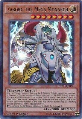 Zaborg the Mega Monarch [1st Edition] NECH-EN037