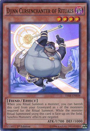 Djinn Cursenchanter of Rituals THSF-EN038