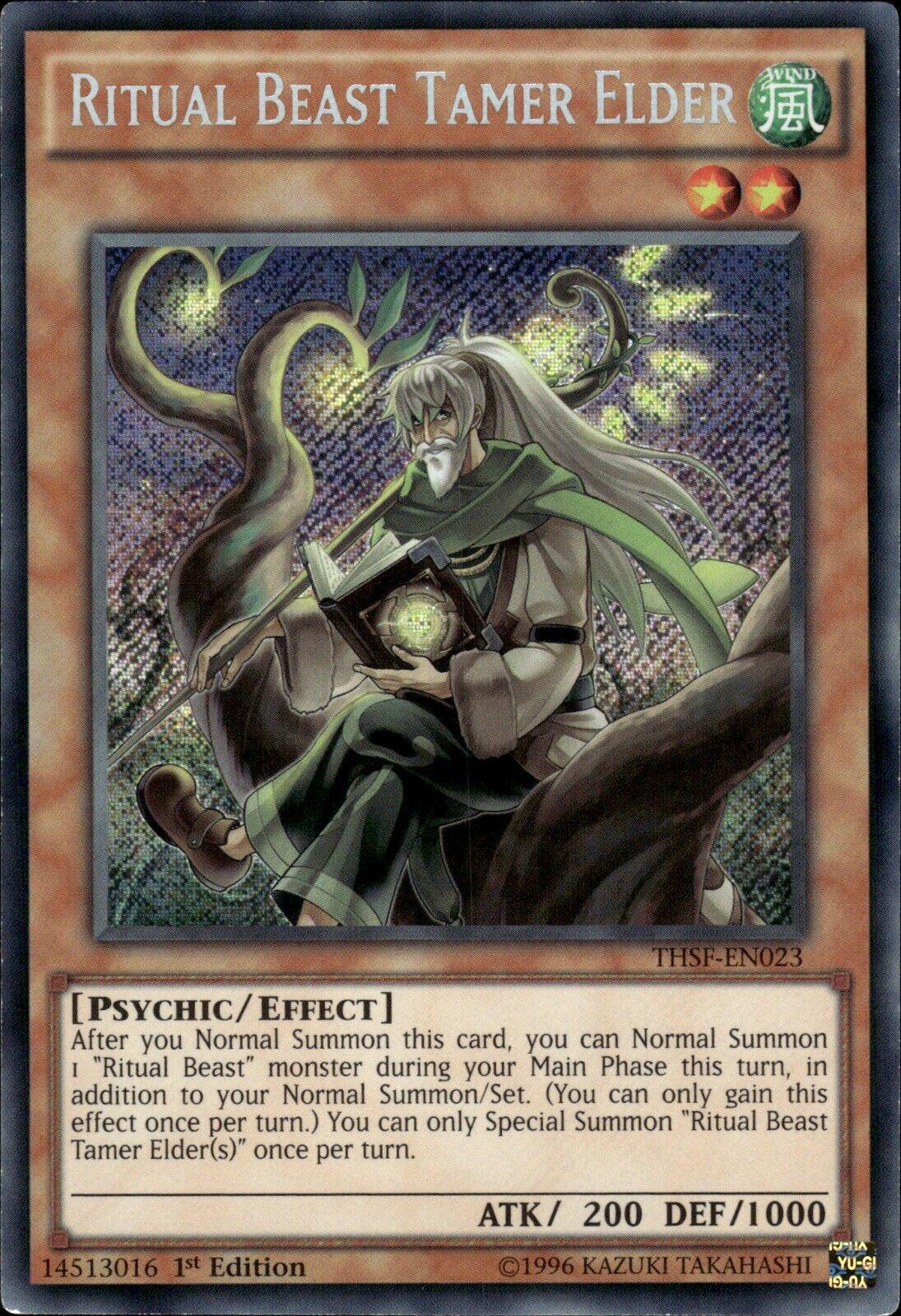 Ritual Beast Tamer Elder [1st Edition] THSF-EN023