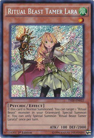 Ritual Beast Tamer Lara [1st Edition] THSF-EN022