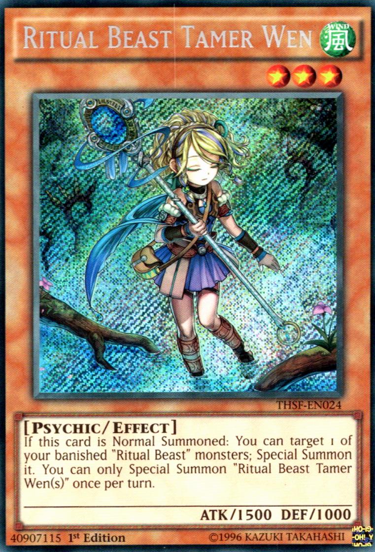 Ritual Beast Tamer Wen [1st Edition] THSF-EN024