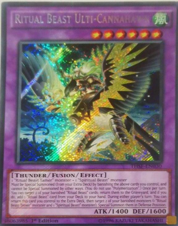 Ritual Beast Ulti-Cannahawk [1st Edition] THSF-EN030