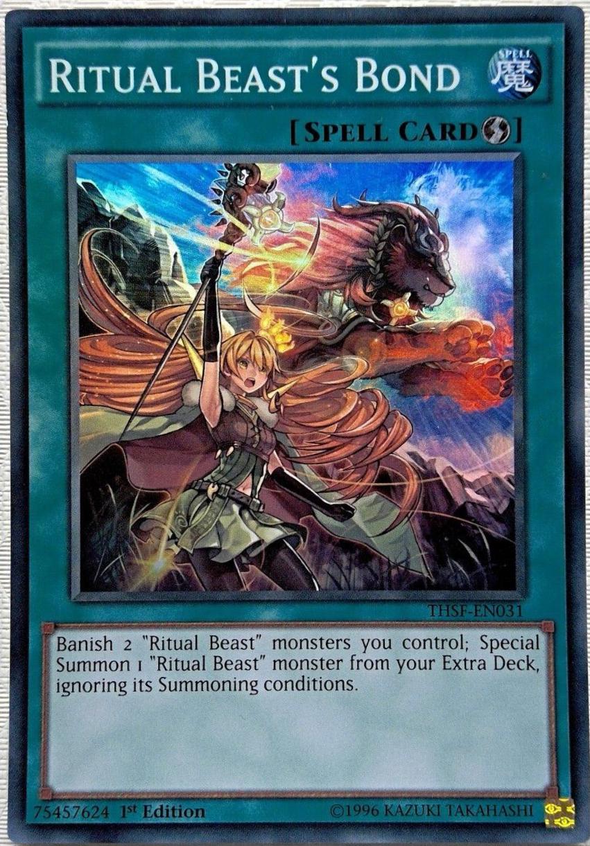Ritual Beast's Bond [1st Edition] THSF-EN031