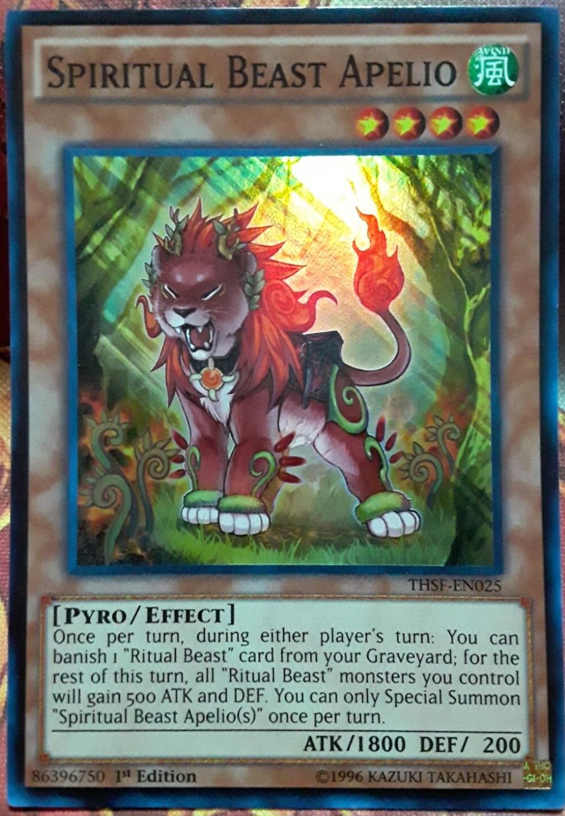 Spiritual Beast Apelio [1st Edition] THSF-EN025
