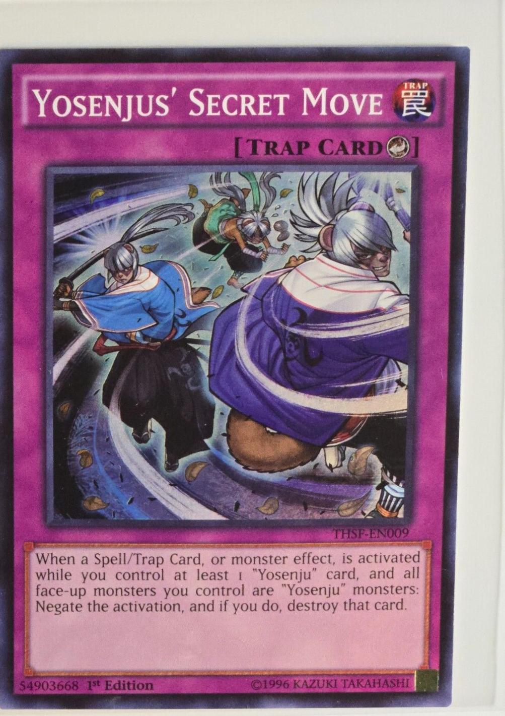 Yosenjus' Secret Move [1st Edition] THSF-EN009