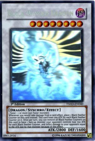 Black-Winged Dragon [Ghost Rare 1st Edition] TSHD-EN040