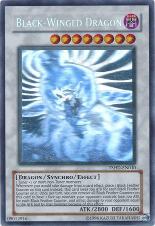 Black-Winged Dragon [Ghost Rare] TSHD-EN040