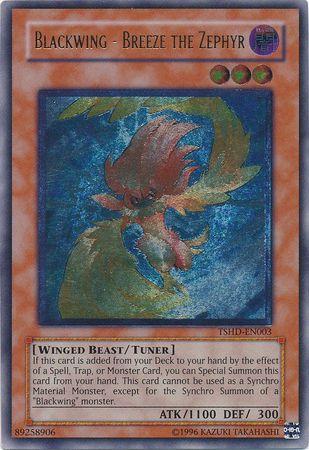Blackwing - Breeze the Zephyr [Ultimate Rare] TSHD-EN003