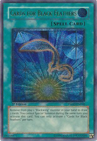 Cards for Black Feathers [Ultimate Rare 1st Edition] TSHD-EN046