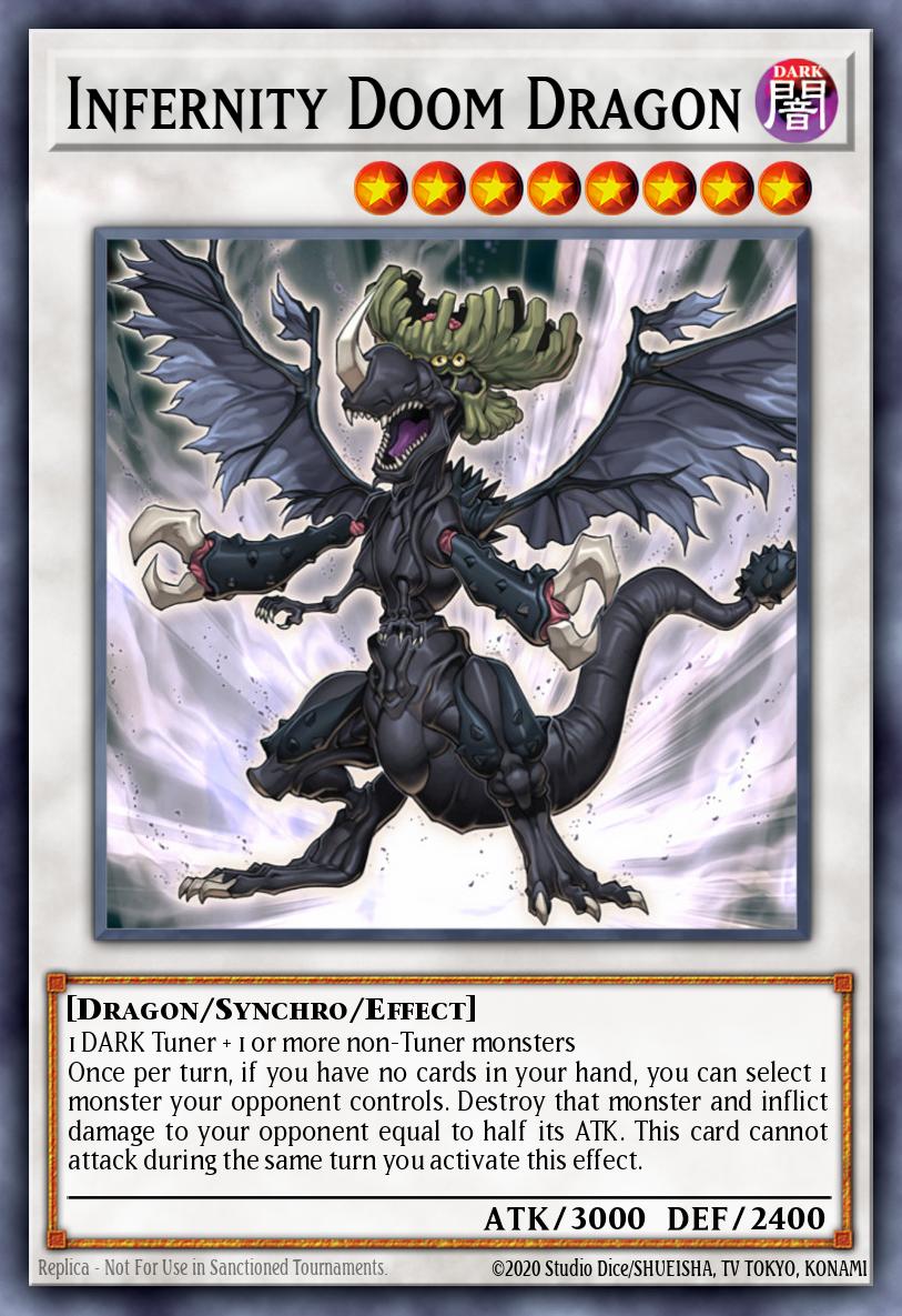 Infernity Doom Dragon [Ultimate Rare 1st Edition] TSHD-EN042