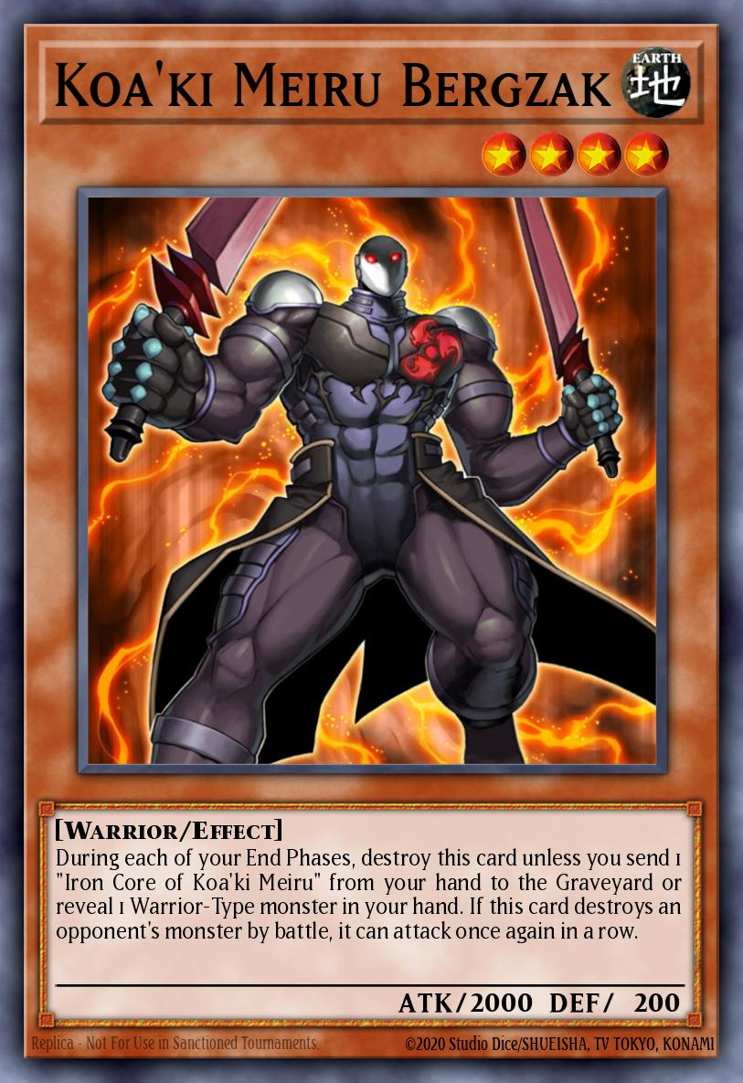 Koa'ki Meiru Bergzak [1st Edition] TSHD-EN099