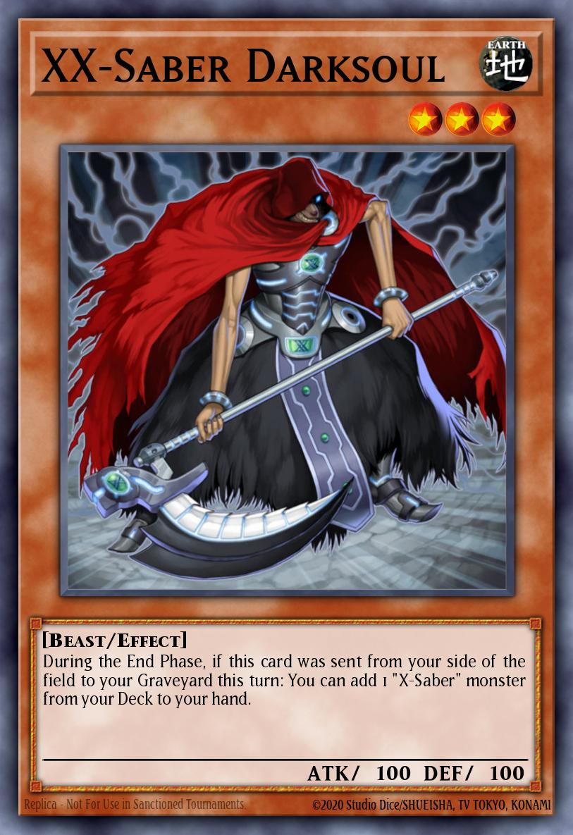 XX-Saber Darksoul [Ultimate Rare 1st Edition] TSHD-EN081