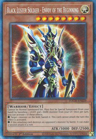 Black Luster Soldier - Envoy of the Beginning [Collector's Rare 1st Edition] TOCH-EN029