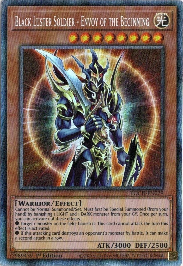 Black Luster Soldier - Envoy of the Beginning [Collector's Rare] TOCH-EN029