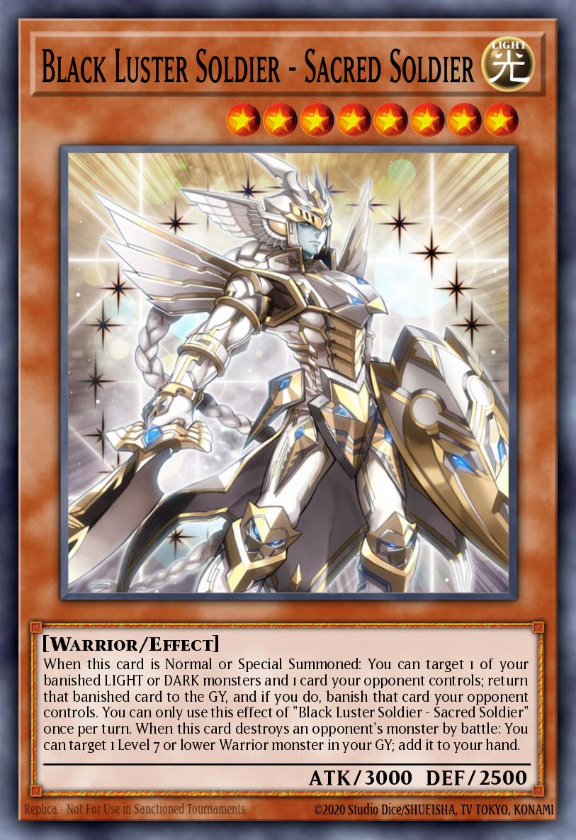 Black Luster Soldier - Sacred Soldier [1st Edition] TOCH-EN035