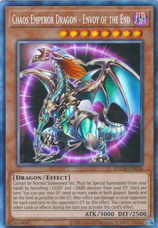 Chaos Emperor Dragon - Envoy of the End [Collector's Rare] TOCH-EN030
