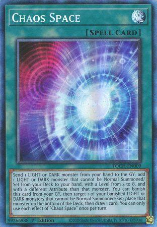 Chaos Space [Collector's Rare 1st Edition] TOCH-EN009