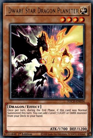 Dwarf Star Dragon Planeter [1st Edition] TOCH-EN034