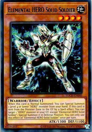Elemental HERO Solid Soldier TOCH-EN040