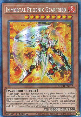 Immortal Phoenix Gearfried [Collector's Rare 1st Edition] TOCH-EN012