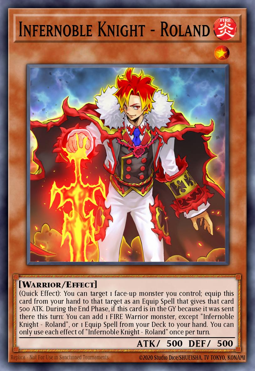 Infernoble Knight - Roland TOCH-EN014