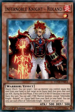 Infernoble Knight - Roland [1st Edition] TOCH-EN014
