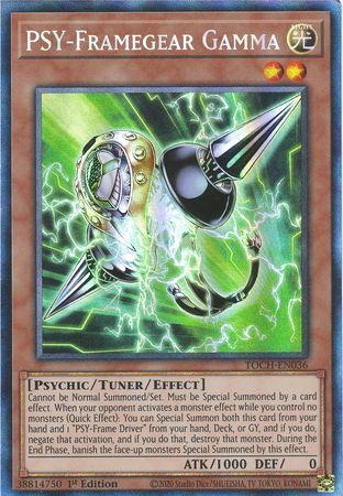 PSY-Framegear Gamma [Collector's Rare 1st Edition] TOCH-EN036