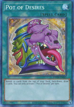 Pot of Desires [Collector's Rare] TOCH-EN057