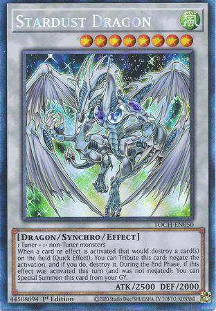 Stardust Dragon [Collector's Rare 1st Edition] TOCH-EN050