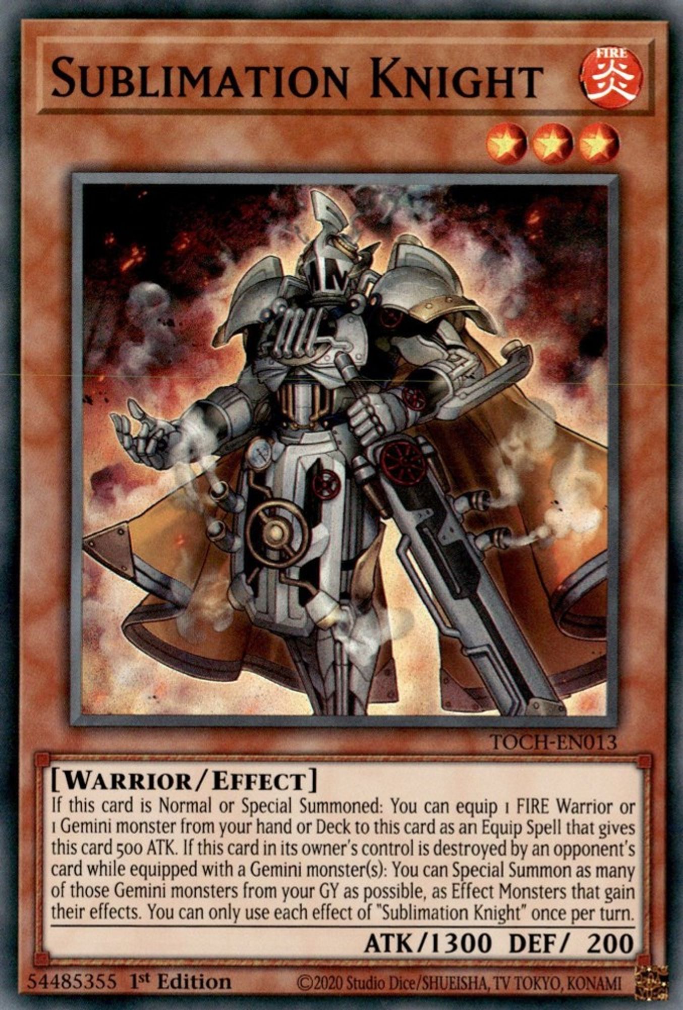 Sublimation Knight TOCH-EN013