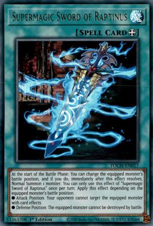 Supermagic Sword of Raptinus [1st Edition] TOCH-EN017