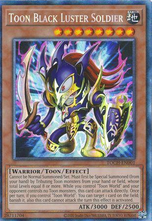 Toon Black Luster Soldier [Collector's Rare] TOCH-EN001