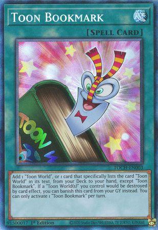 Toon Bookmark [Collector's Rare 1st Edition] TOCH-EN003