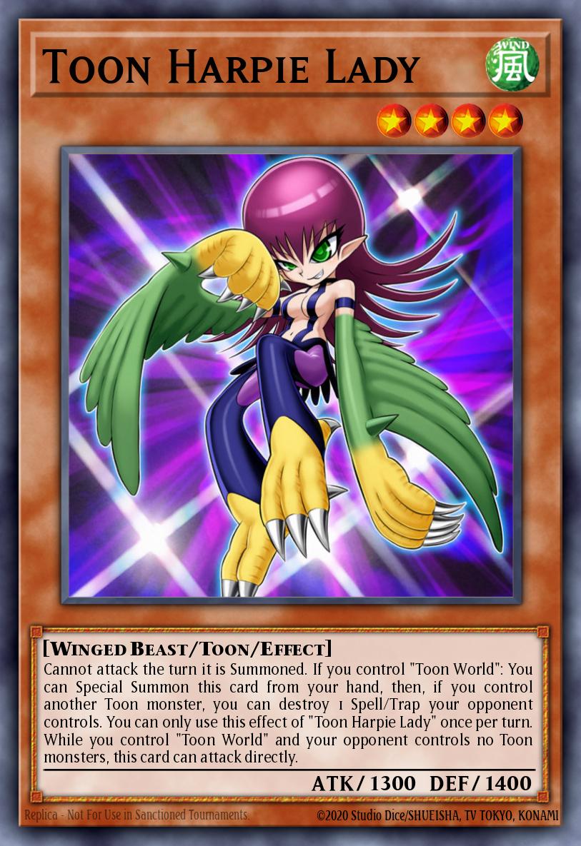 Toon Harpie Lady [1st Edition] TOCH-EN002