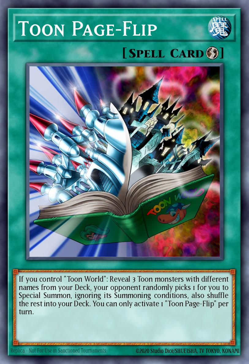 Toon Page-Flip [Collector's Rare 1st Edition] TOCH-EN004