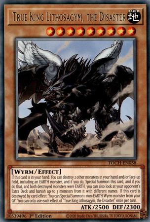 True King Lithosagym, the Disaster [1st Edition] TOCH-EN038