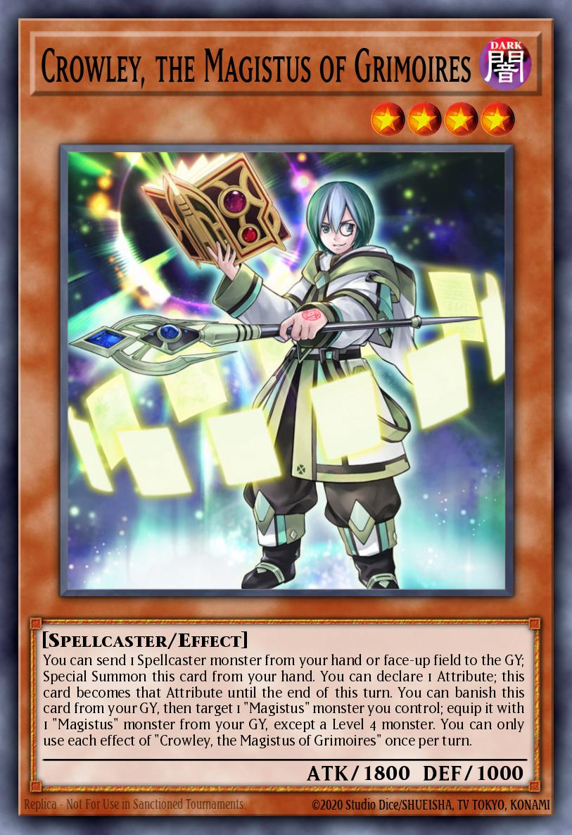 Crowley, the Magistus of Grimoires OP27-EN019
