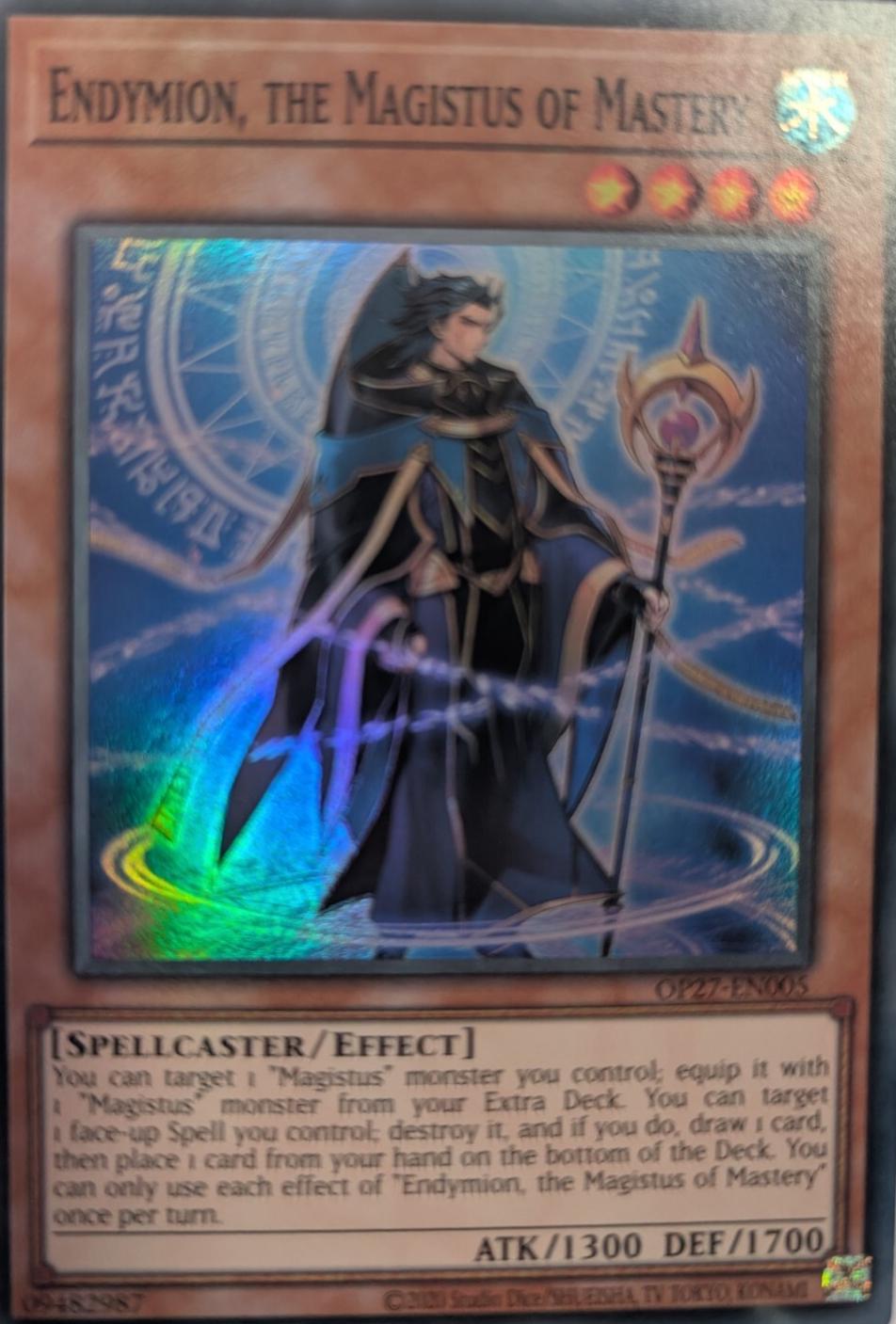 Endymion, the Magistus of Mastery OP27-EN005
