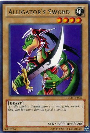 Alligator's Sword TU08-EN006