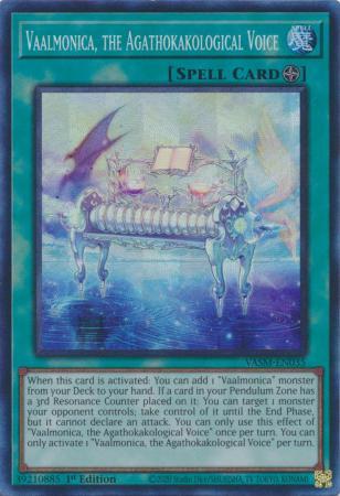 Vaalmonica, the Agathokakological Voice [Collector's Rare] VASM-EN035