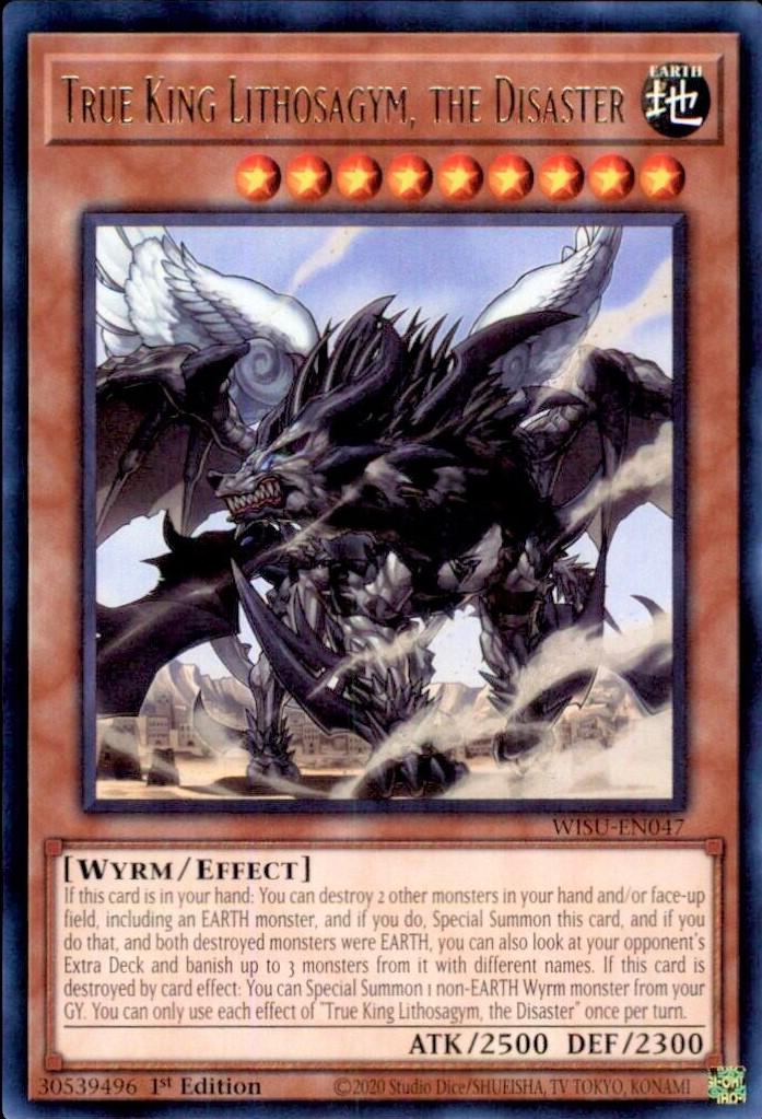 True King Lithosagym, the Disaster WISU-EN047
