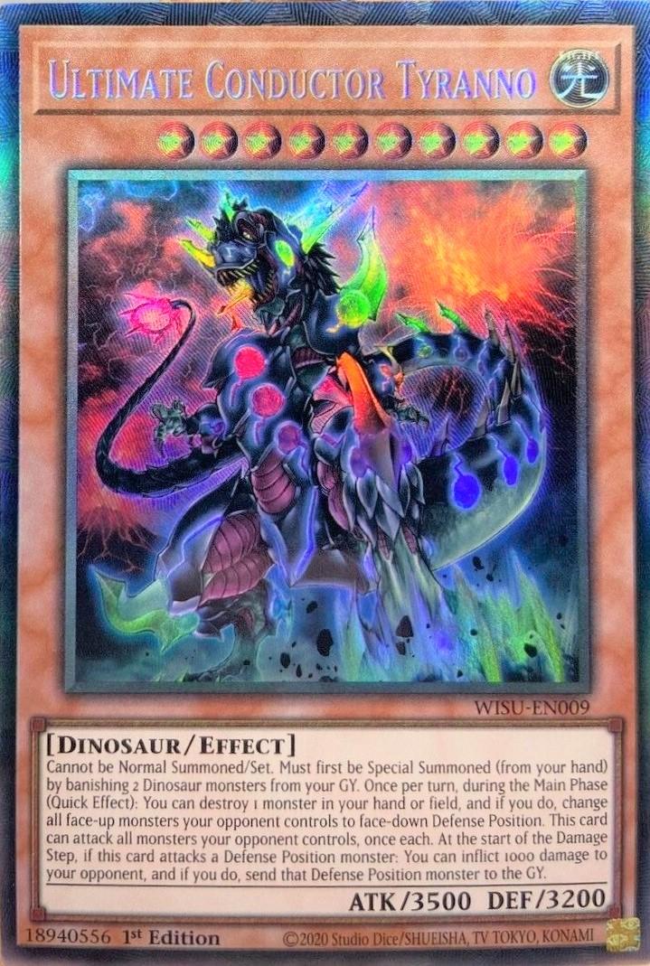 Ultimate Conductor Tyranno [Collector's Rare] WISU-EN009