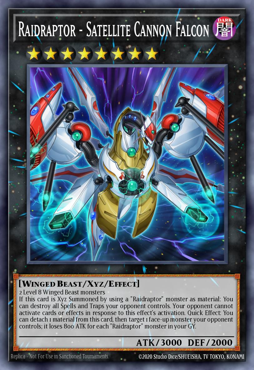 Raidraptor - Satellite Cannon Falcon WIRA-EN024