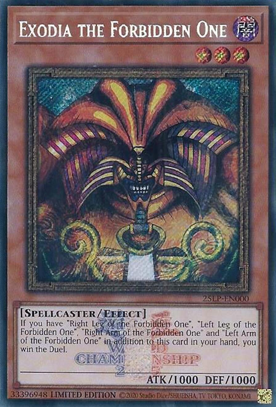 Exodia the Forbidden One 25LP-EN000