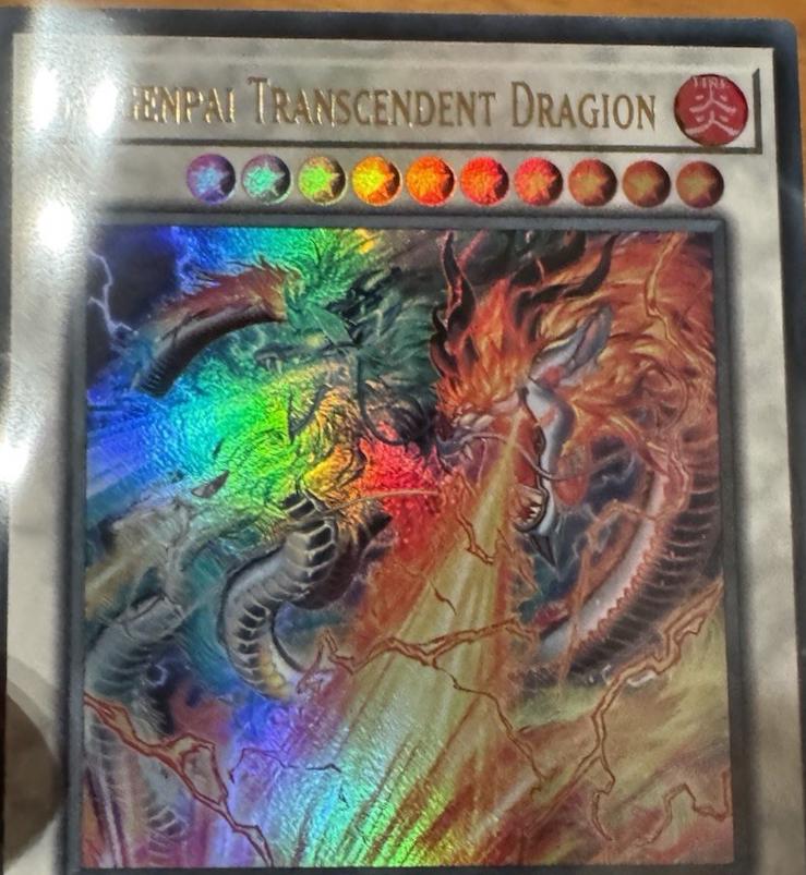 Sangenpai Transcendent Dragion [Ultra Rare Emblazoned] 25LP-EN007